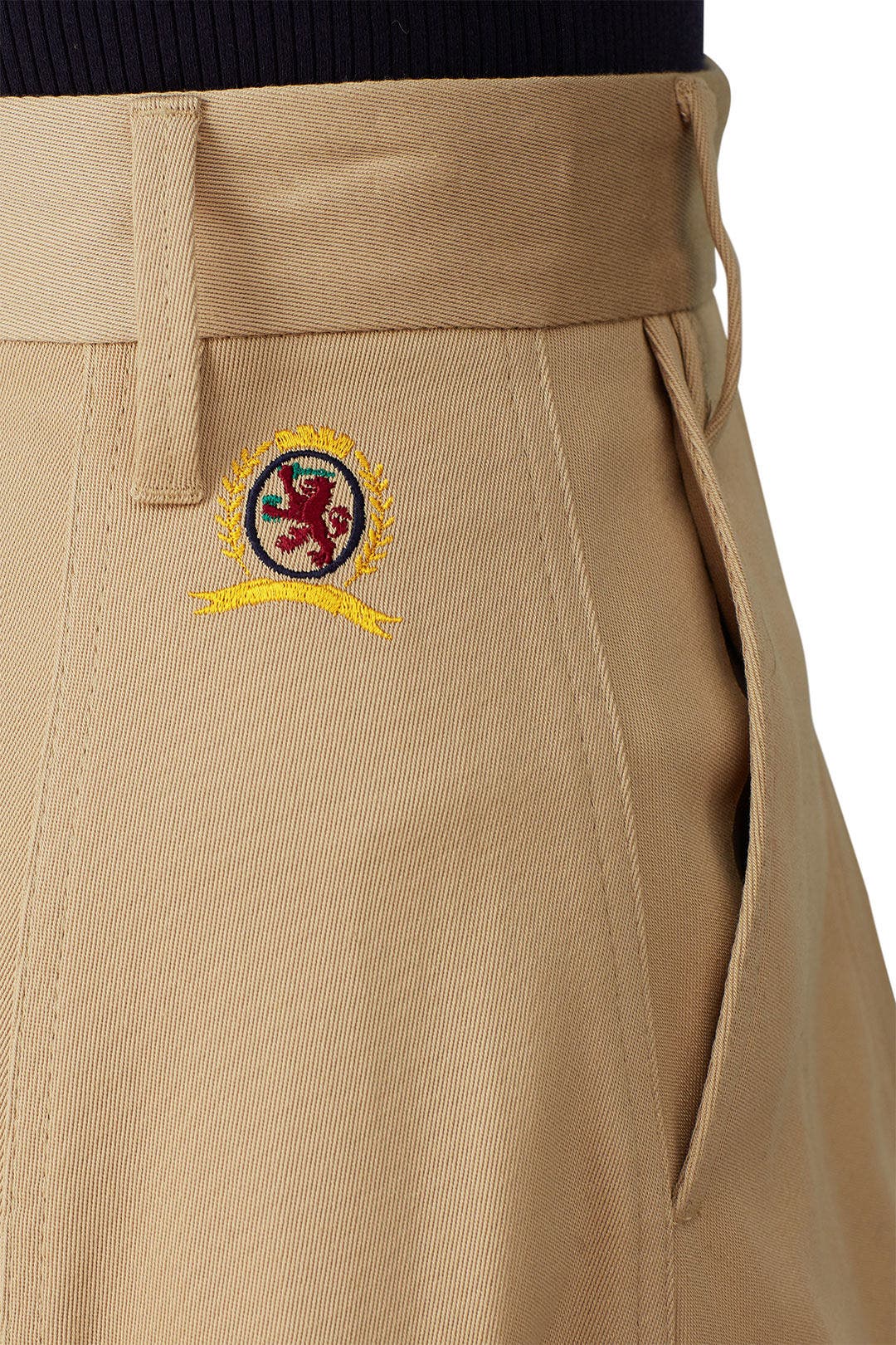 Crest Chino Skirt by Tommy Hilfiger 3