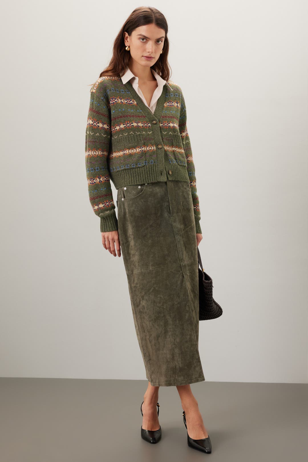 カーディガン Ralph Lauren - Lauren Ralph Lauren frill long cardigan Frisle Cardigan Sweater by Polo Ralph Lauren | Rent the Runway