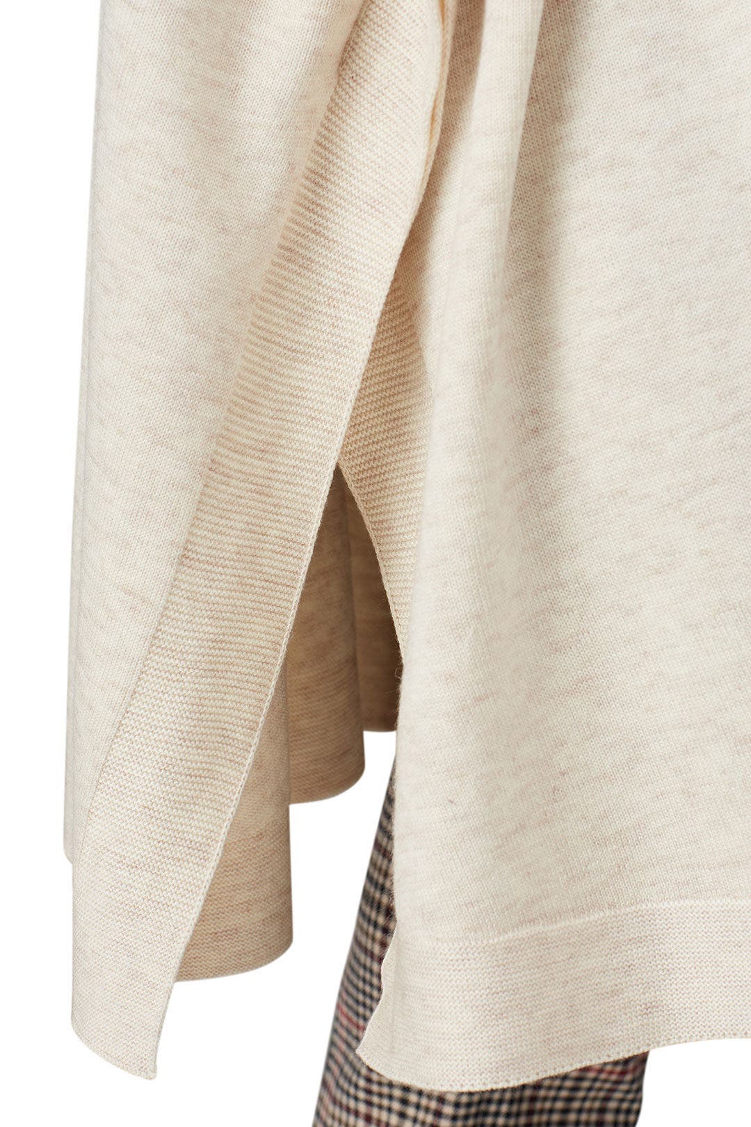 Beige Knit Poncho by Great Jones 3