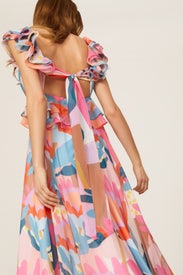 hutch rumi tie back maxi