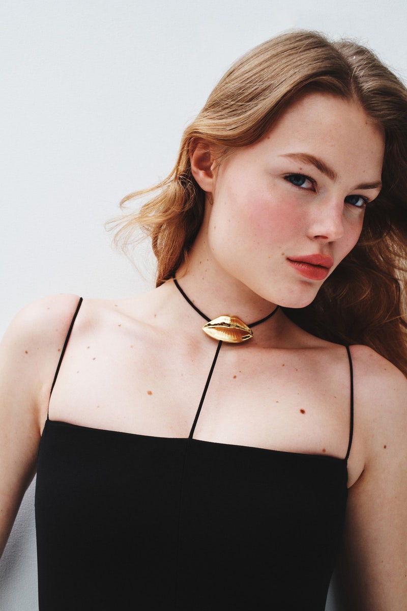 Lip Choker Dress by A.W.A.K.E. Mode - Photo 3