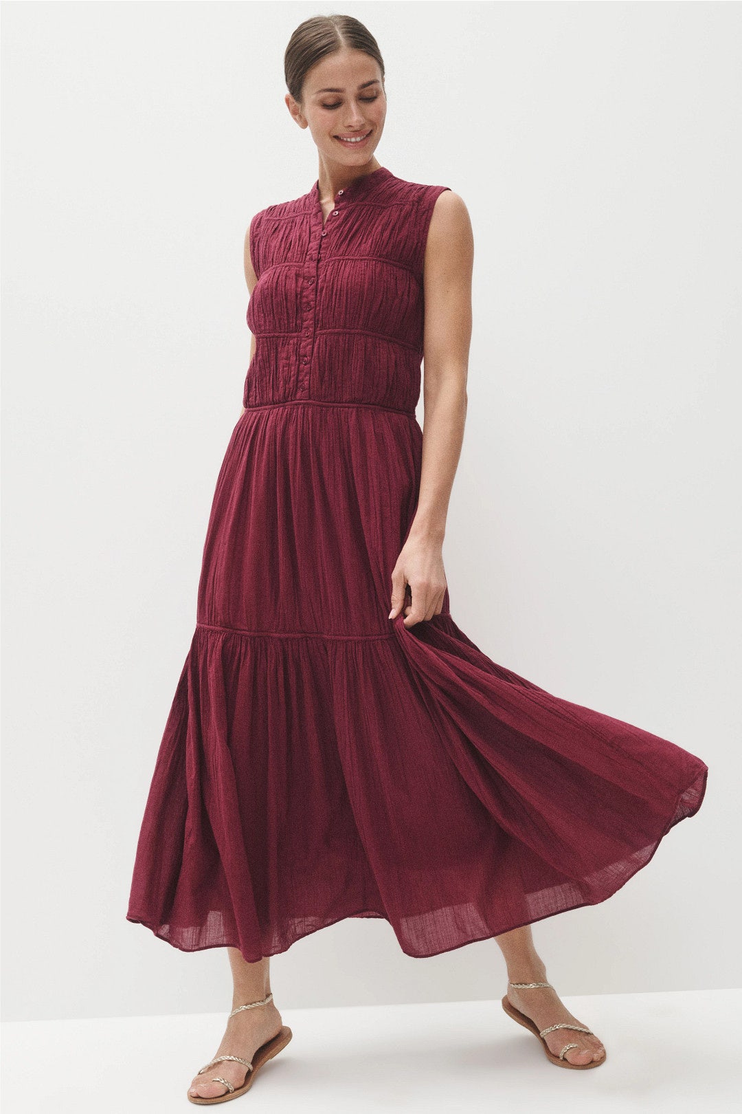 Ruched Detail Shift Dress by Area Stars 3