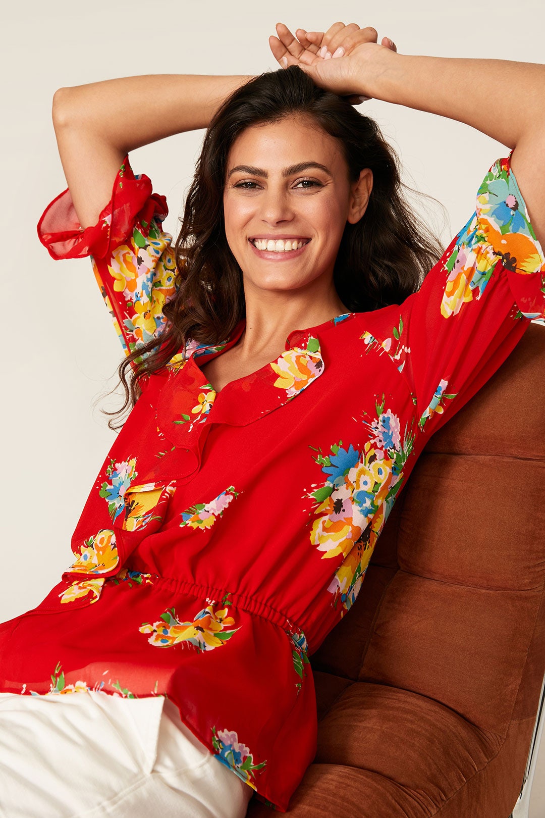 Savianne Peplum Top by Lauren Ralph Lauren 3