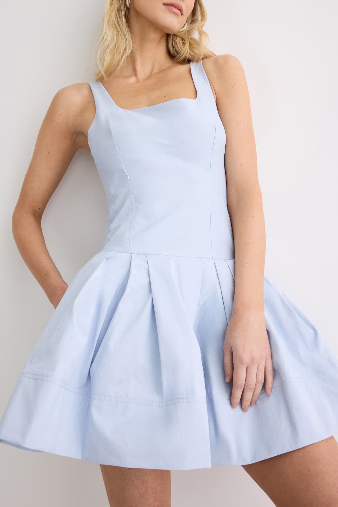 Blue Lucy Mini Dress by SIMKHAI | Rent the Runway