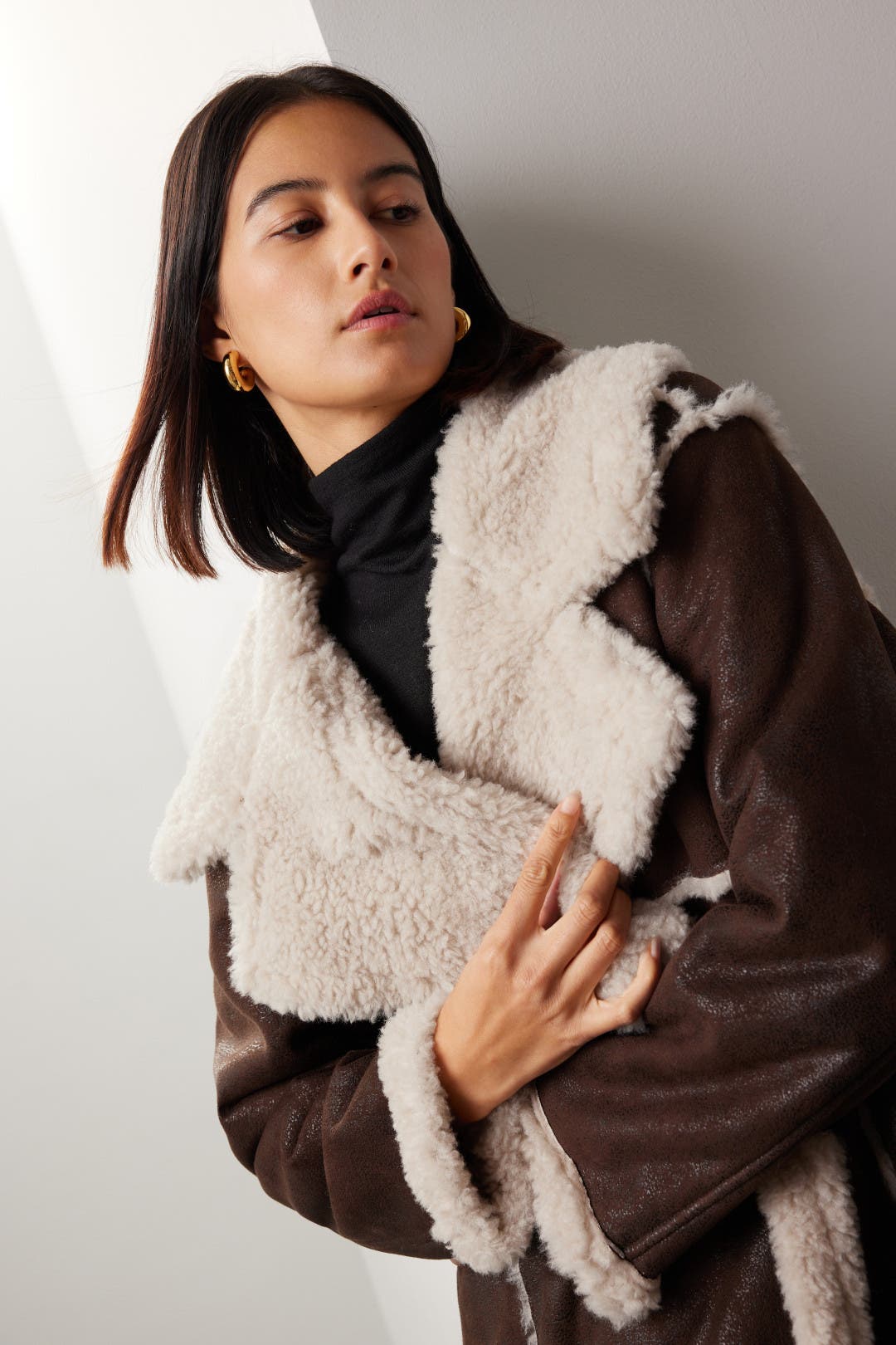 Brown Jetz Coat by SIMONMILLER | Rent the Runway