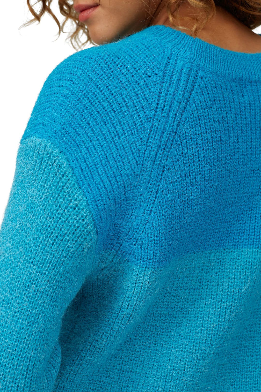 Blue Stripe Ranch Road Sweater by VEDA 3