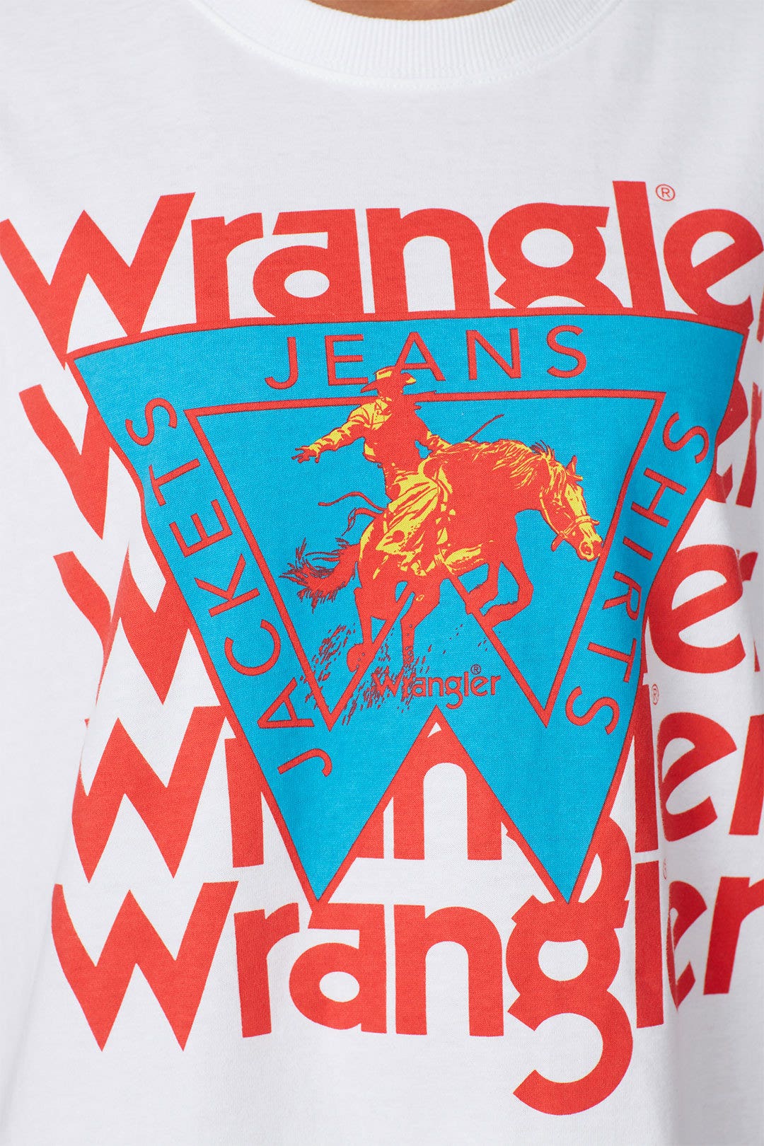 Batwing Logo Oversized Tee by WRANGLER 3