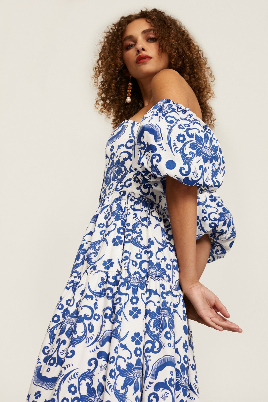 Julia Cotton Dress by Borgo de Nor 3