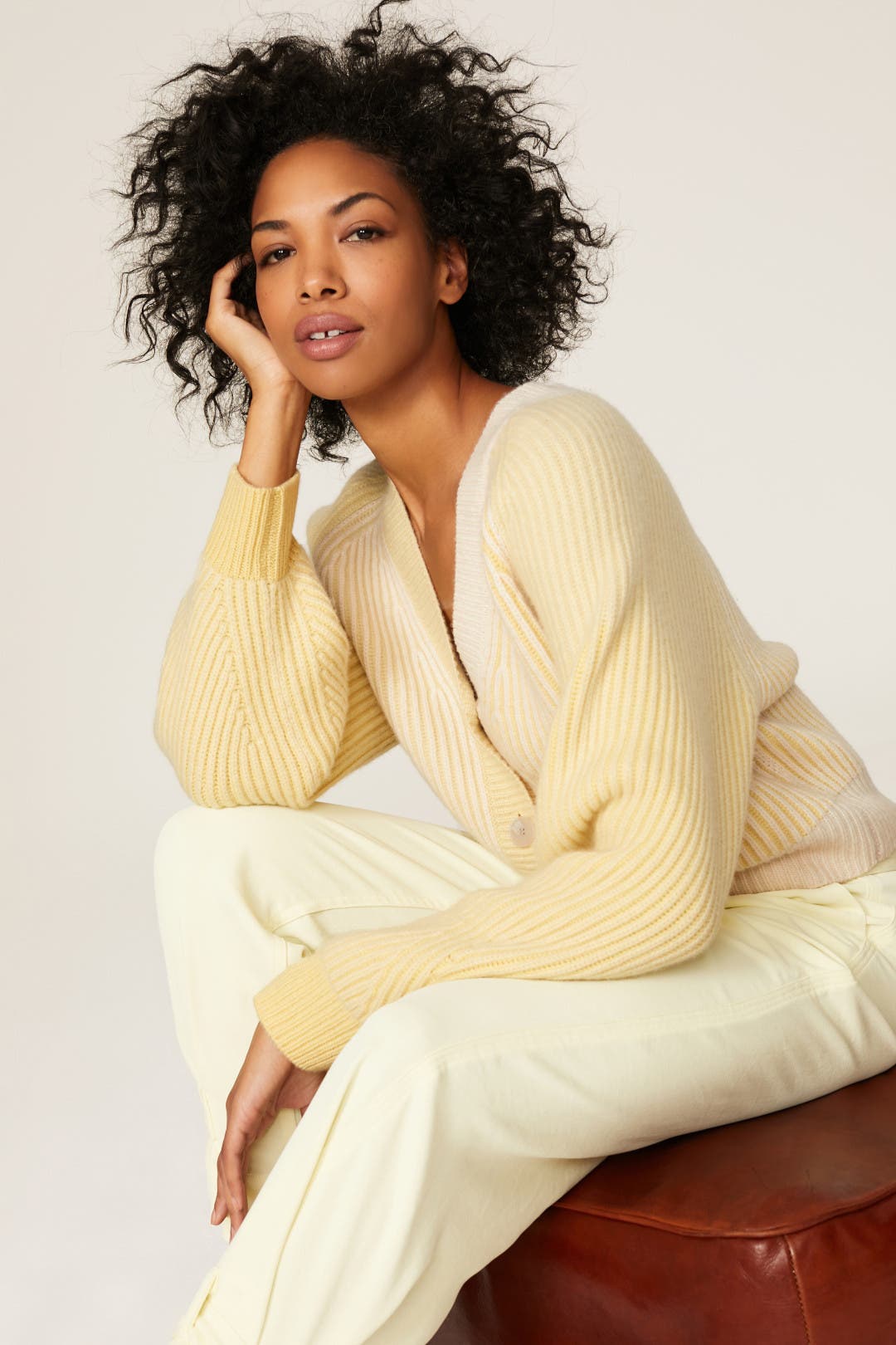 RAINMAKER DOUGI CARDIGAN YELLOW サイズ4 Kasper Womens Plus Cozy Comfortable Cardigan Sweater Yellow 2X at