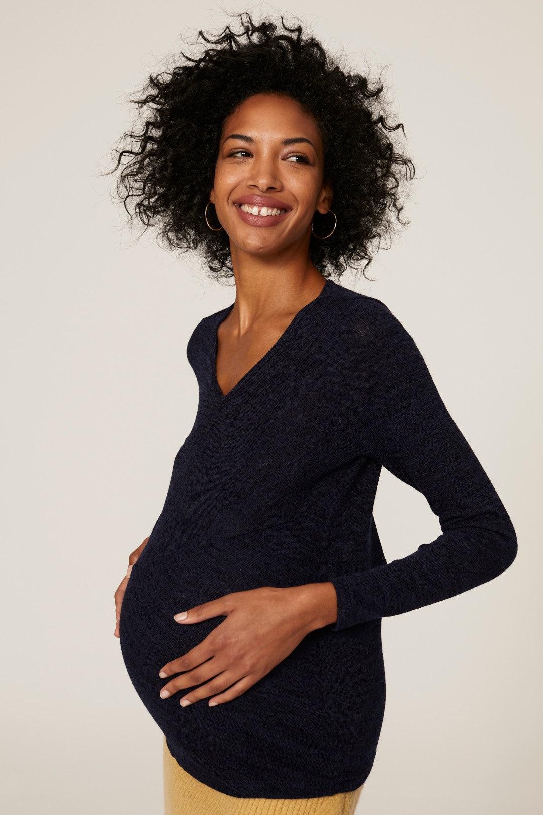 Multi Directional Maternity Sweater by Stowaway 3