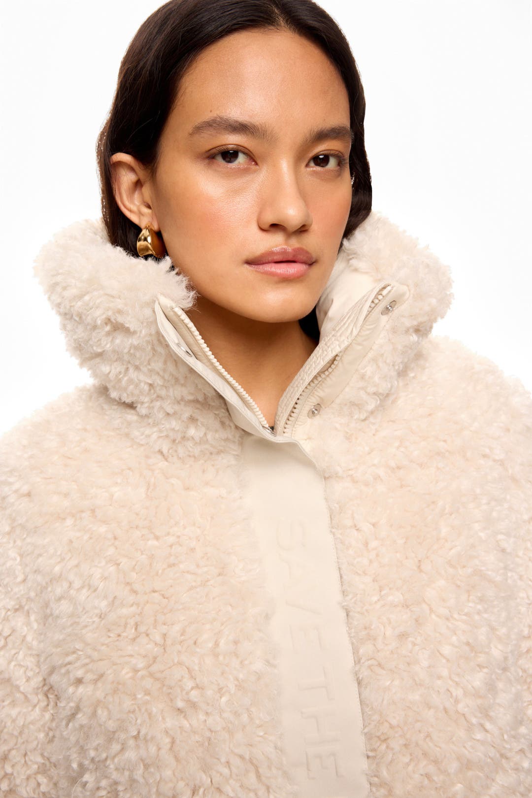 ジャケット SAVE THE DUCK Woman Jacket Beige DF1643MRETY20 40019 Save The Duck Lobelia Puffer Jacket - Women's, Rainy Beige