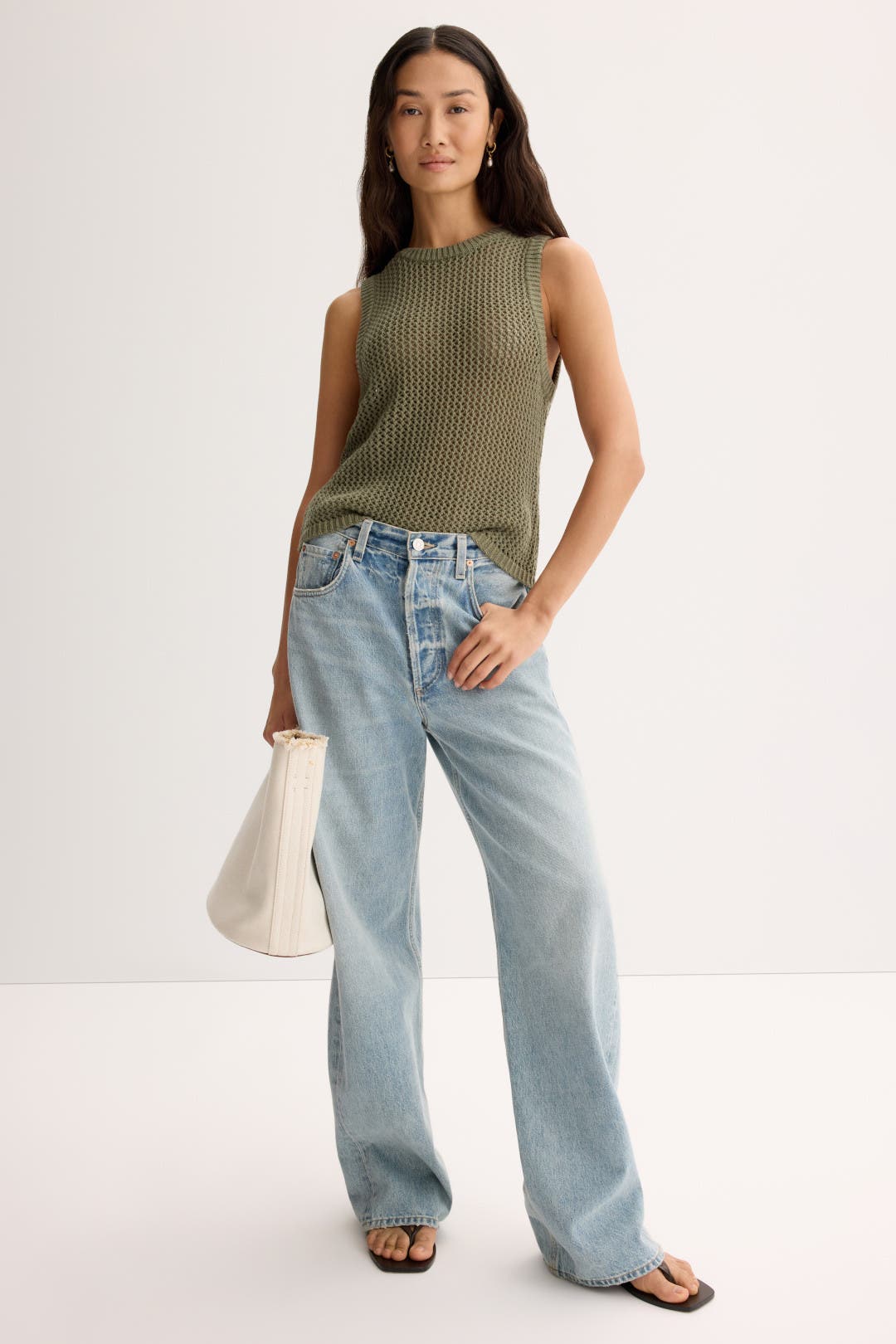 Estelle Crochet Racer Tank by Toccin | Rent the Runway