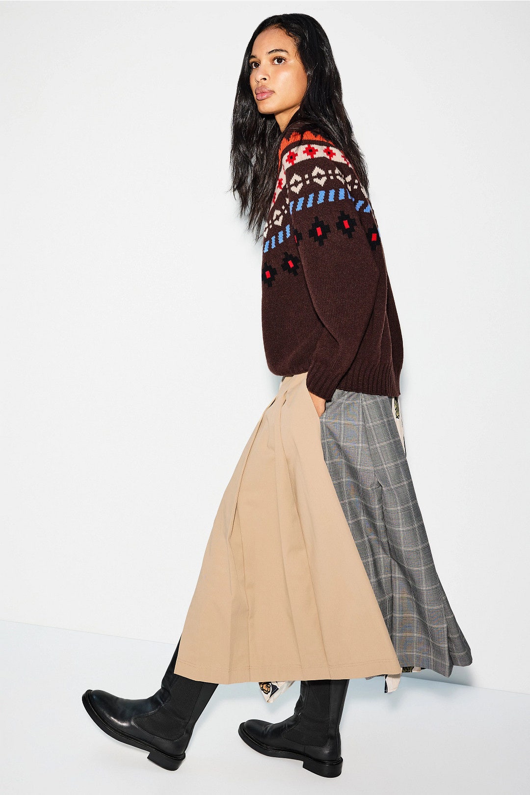 Etra Pleated Midi Skirt by Weekend Max Mara 3