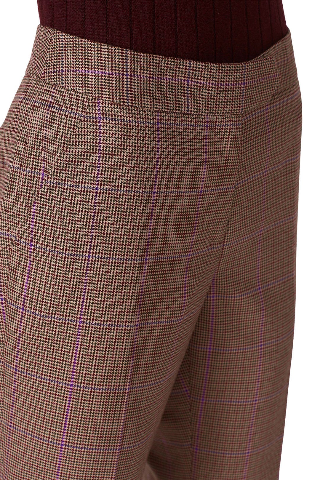 Kristen Check Plaid Pant by Milly 3