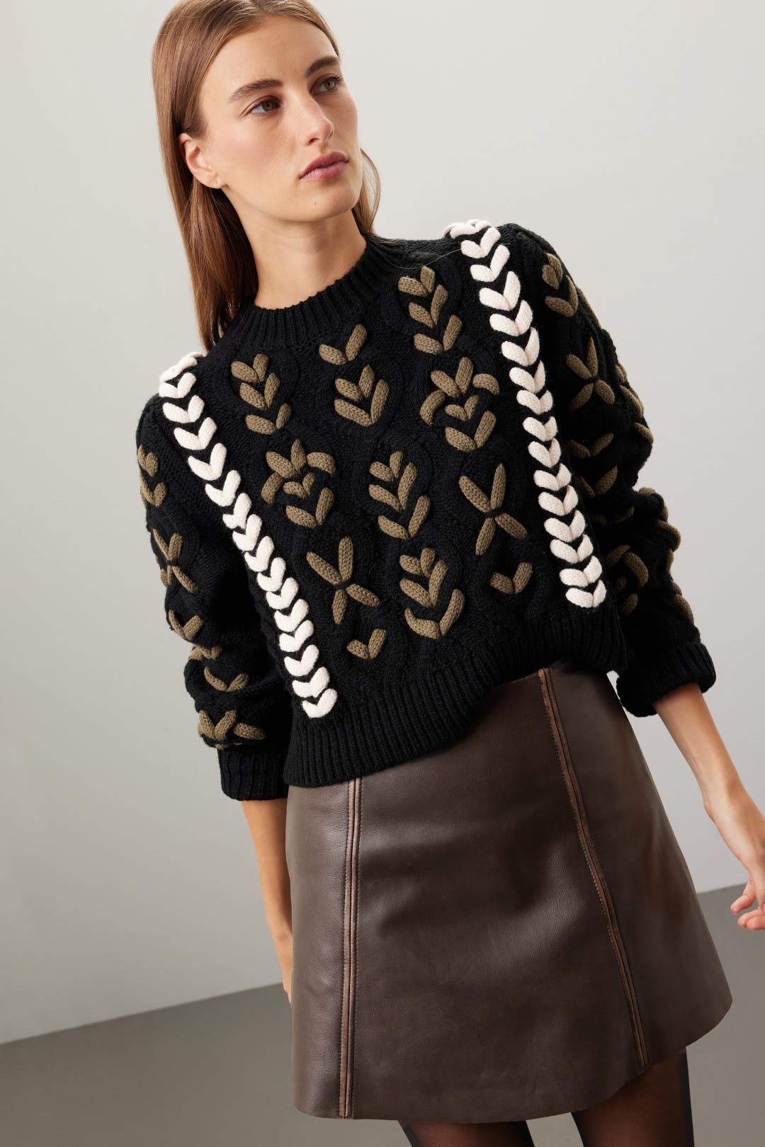 Leather Mini Skirt by VEDA | Rent the Runway