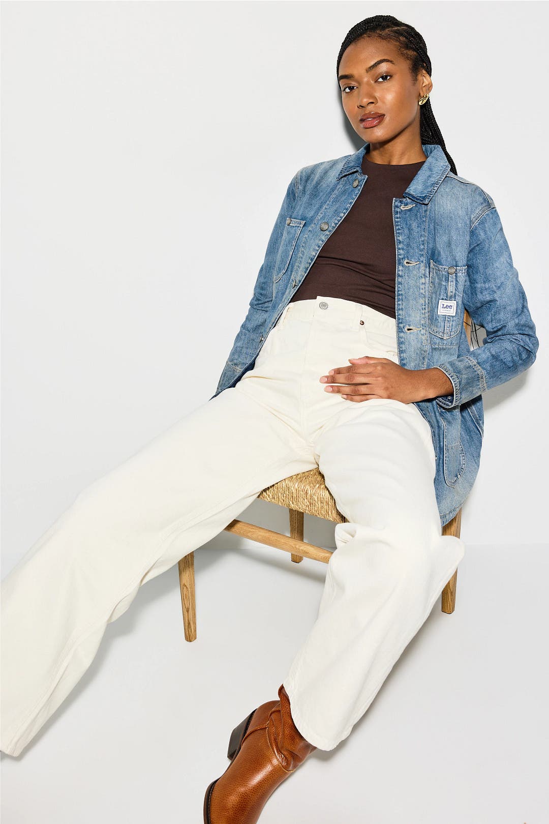 Denim Chore Jacket by LEE | Rent the Runway