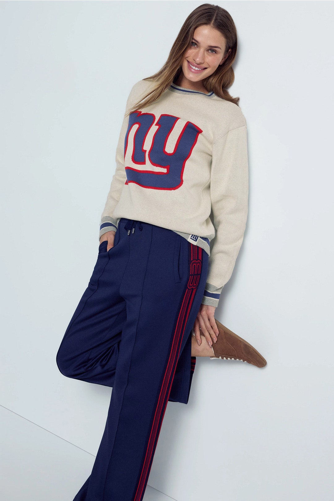 NY Giants Logo Sweater by Terez 3