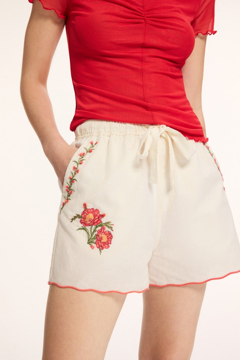 Watts Coverup Shorts by Agua Bendita - Photo 3