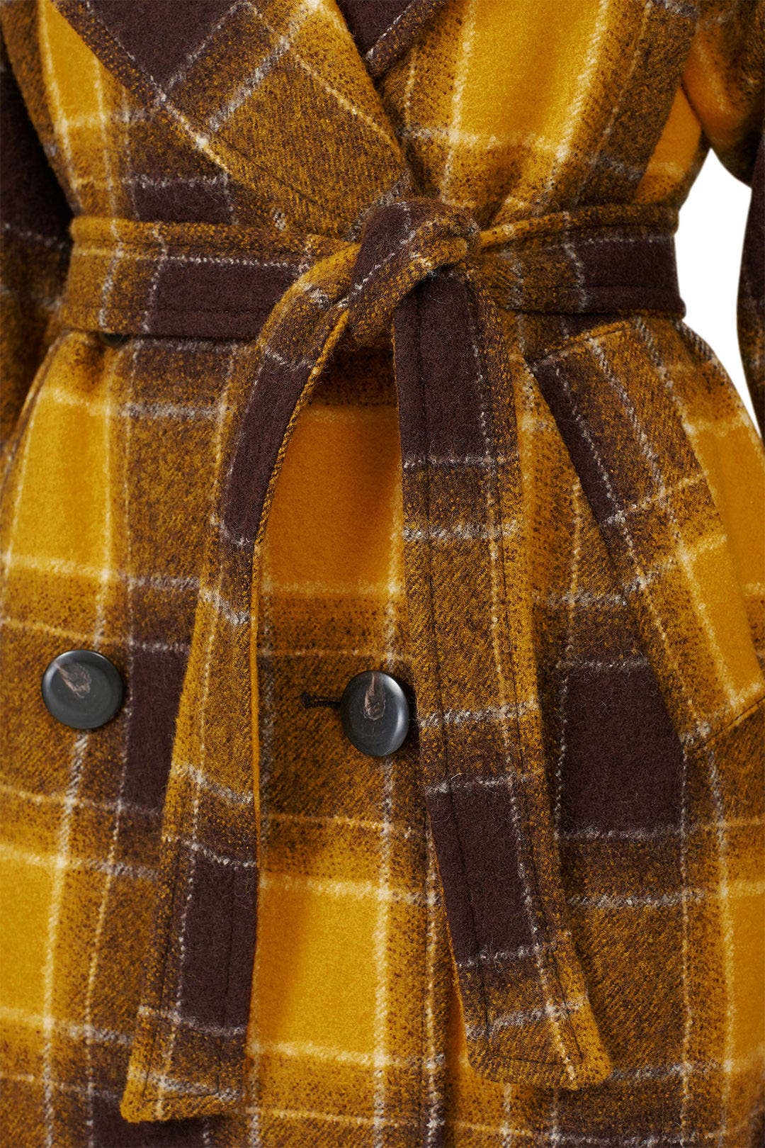 Amber Pop Plaid Coat by Sea New York 3