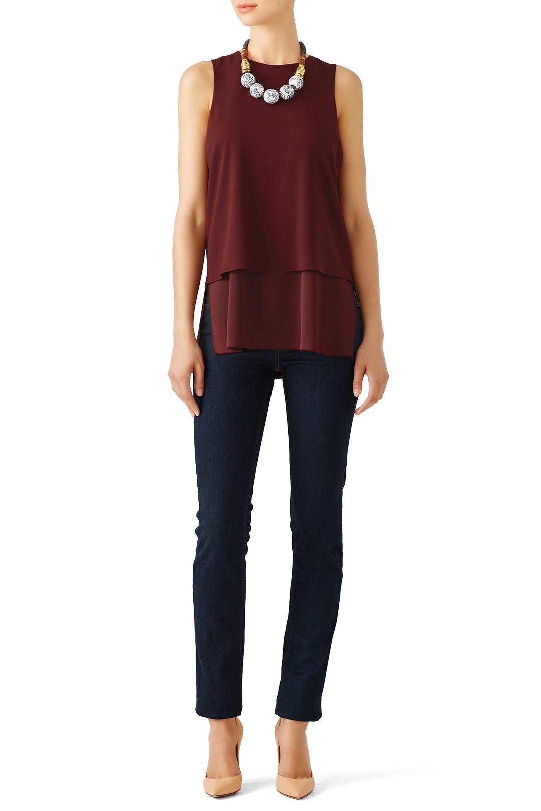 Anastaza Top by Theory 3