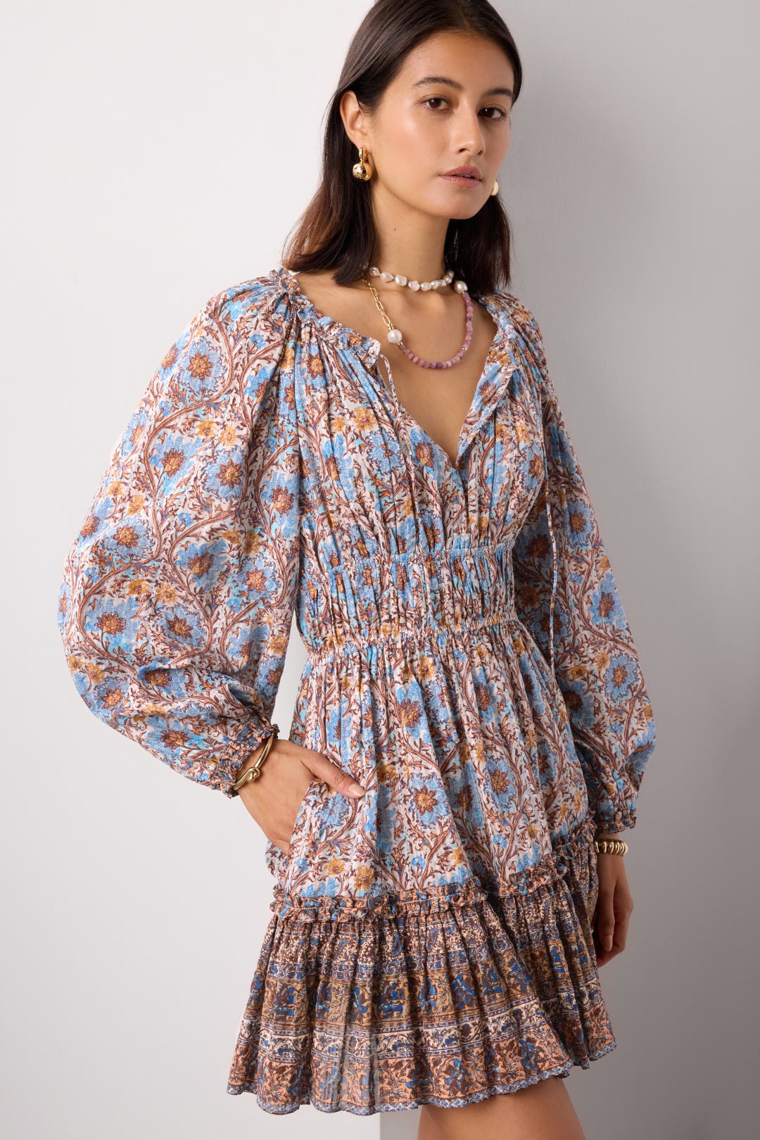 IMVAL インヴァル/ Check Layered Dress IMVO25 IMVAL / Check Layered Dress - QOOZA