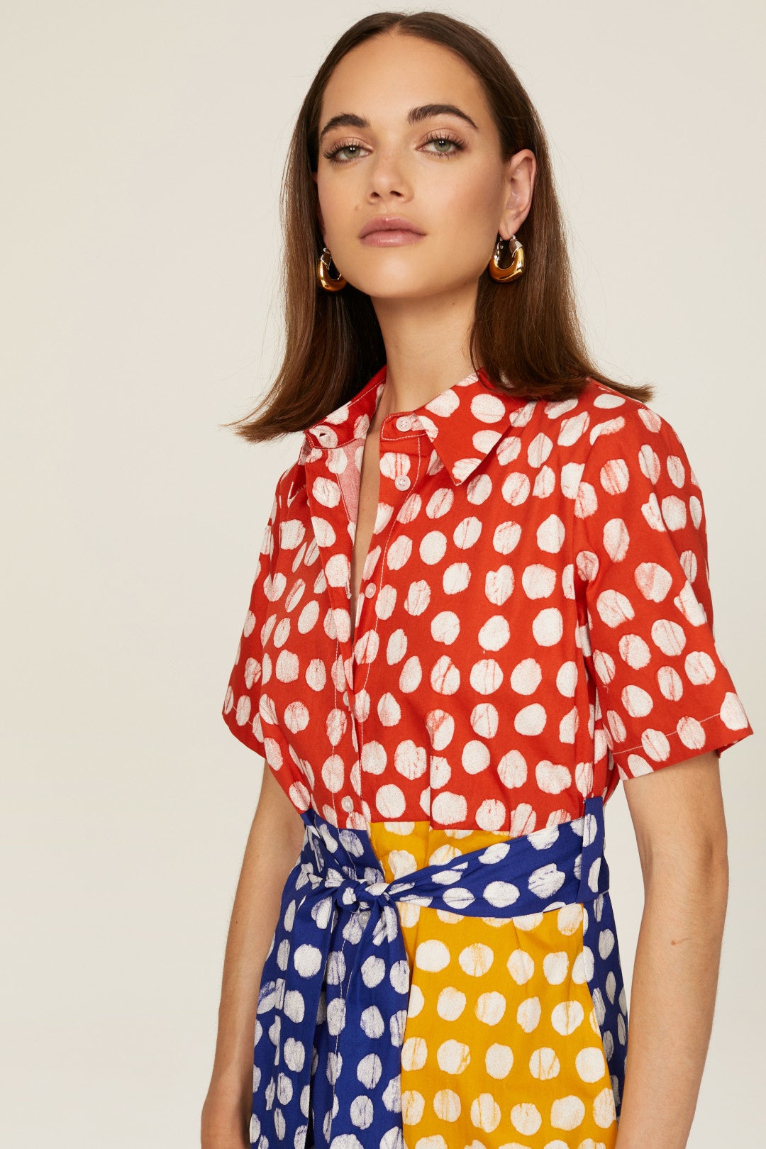 Colorblock Shirtdress by Busayo x RTR 3