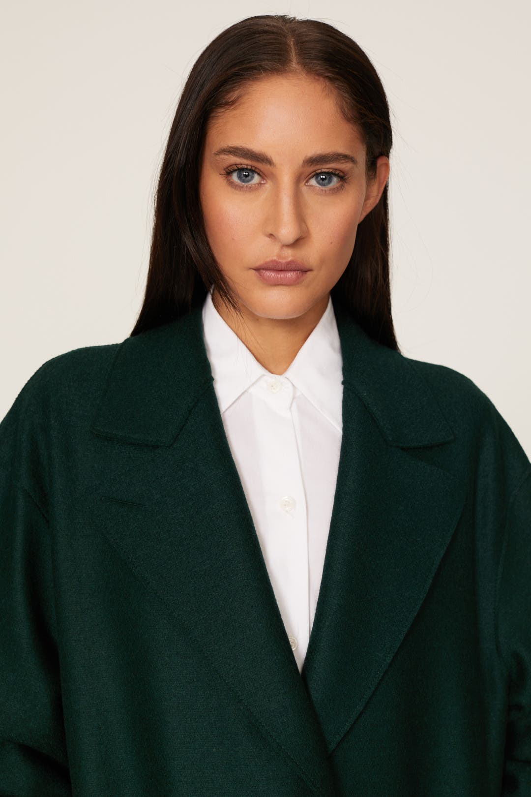 harris wharf green coat