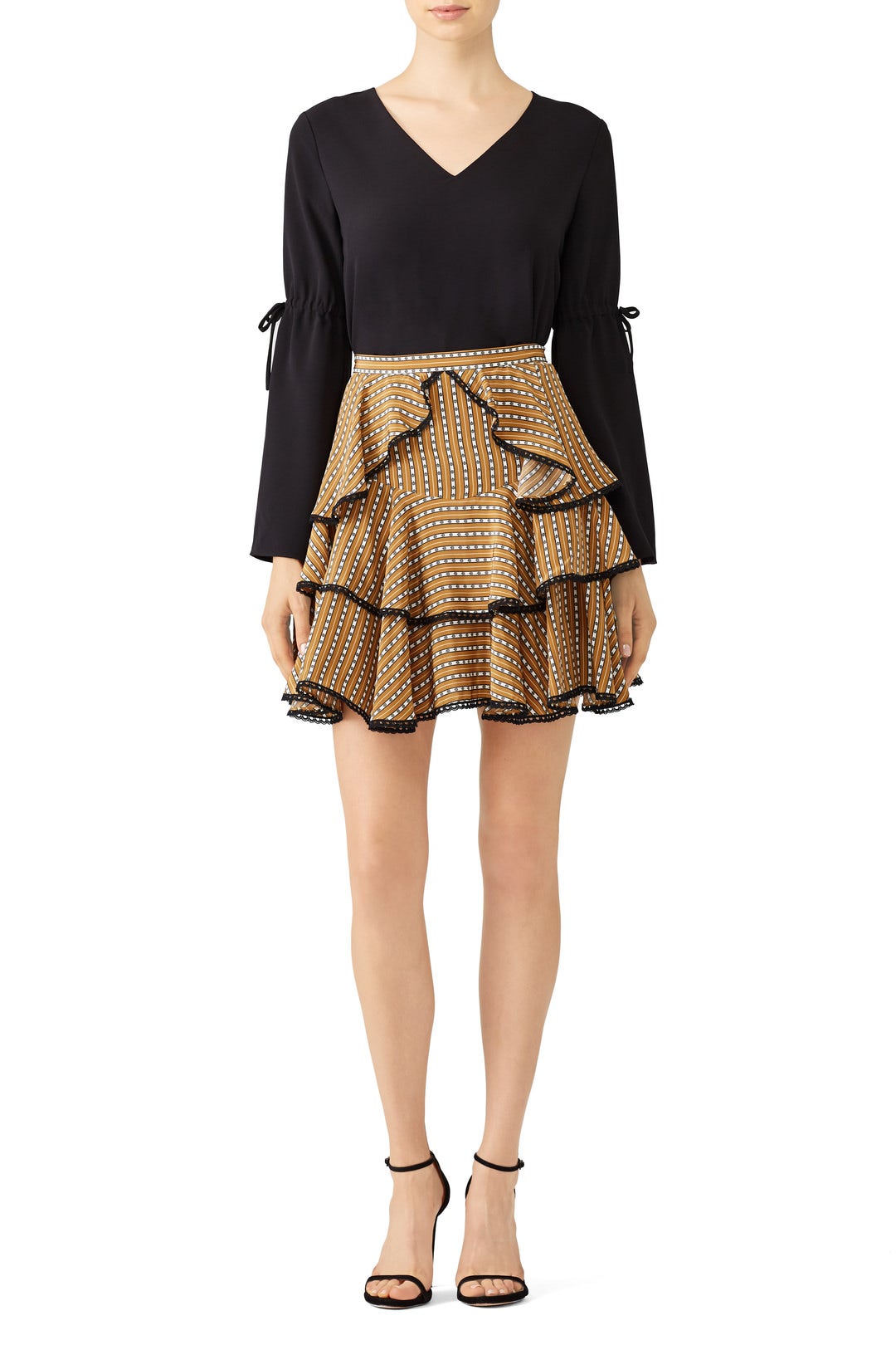 Black Ingrid Blouse by Cooper & Ella 3