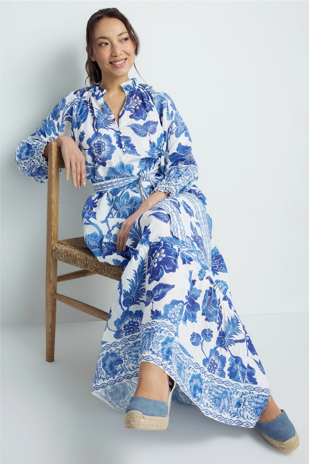 Floral Belted Dress by Dea Kudibal 3