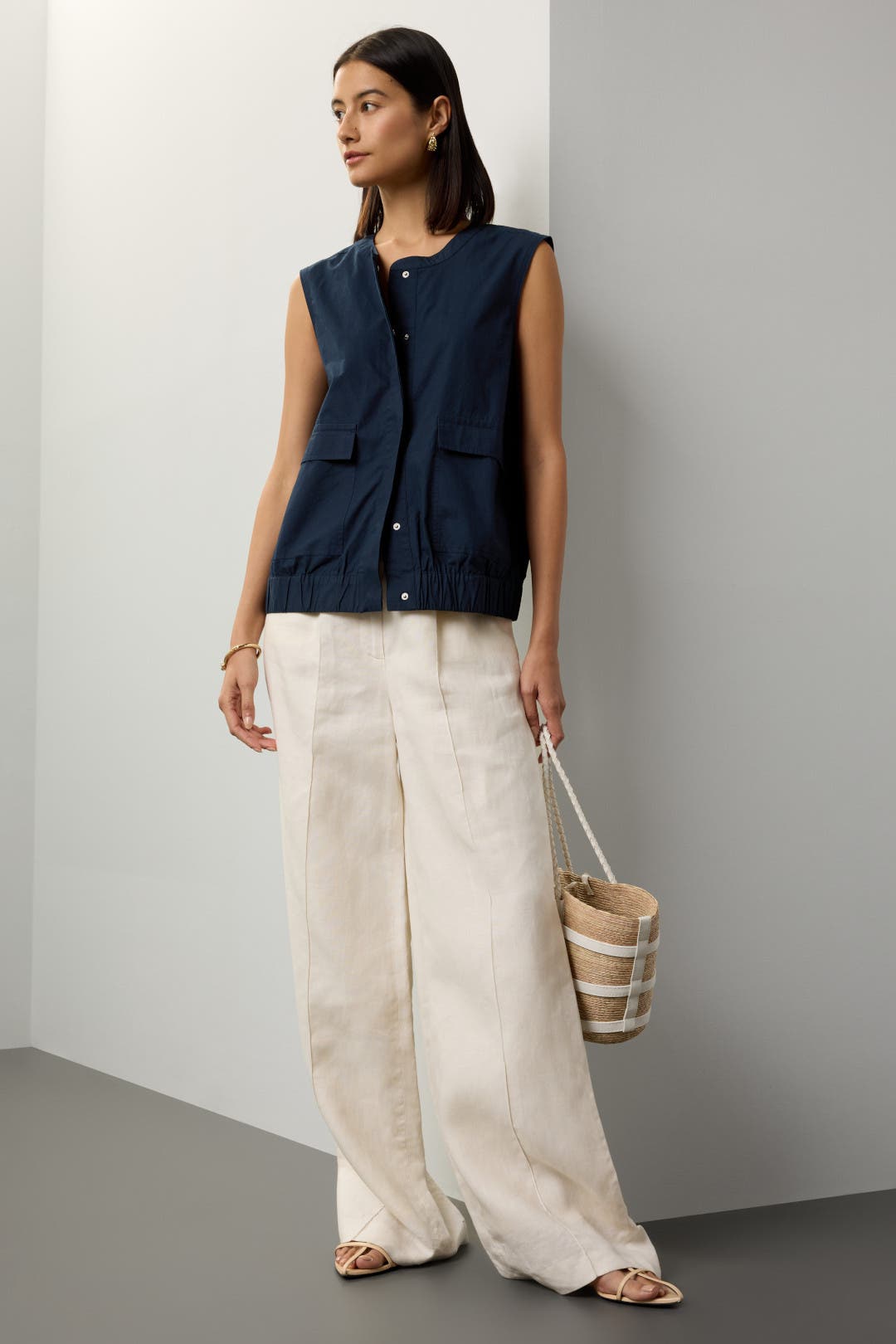 Chase Poplin Vest by Splendid | Rent the Runway