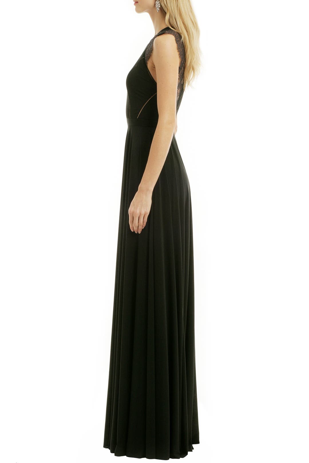 Black Simone Gown by CATHERINE DEANE | Rent the Runway