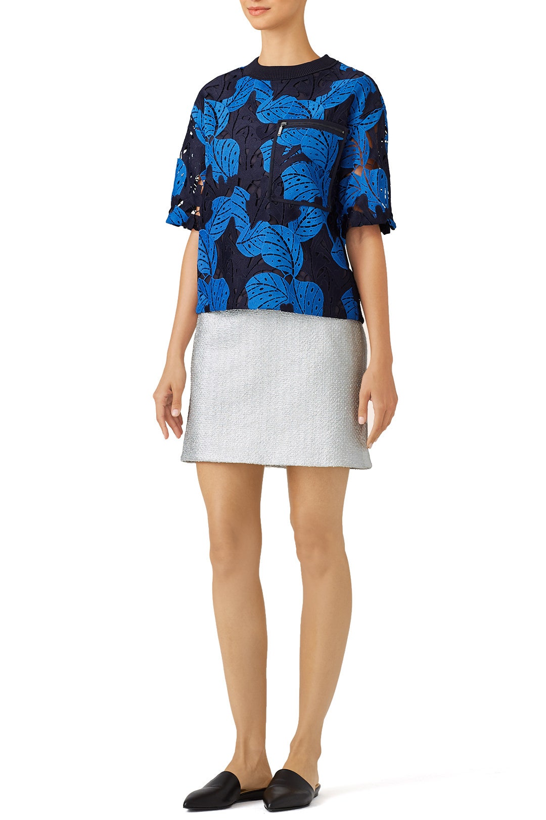 Shiny Tight Skirt by Carven 3