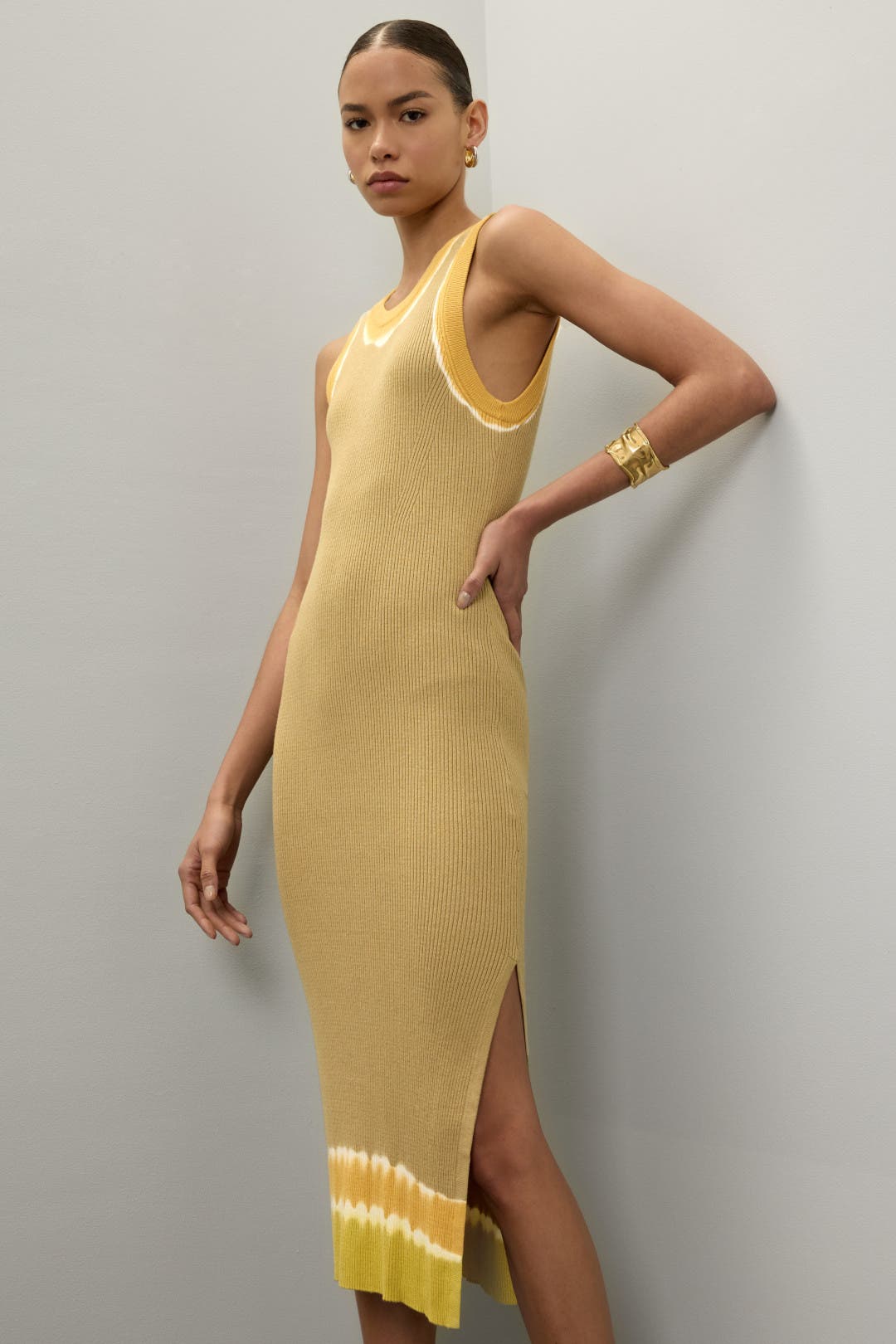 Tie Dye Rib Knit Dress by Prabal Gurung x RTR | Rent the Runway