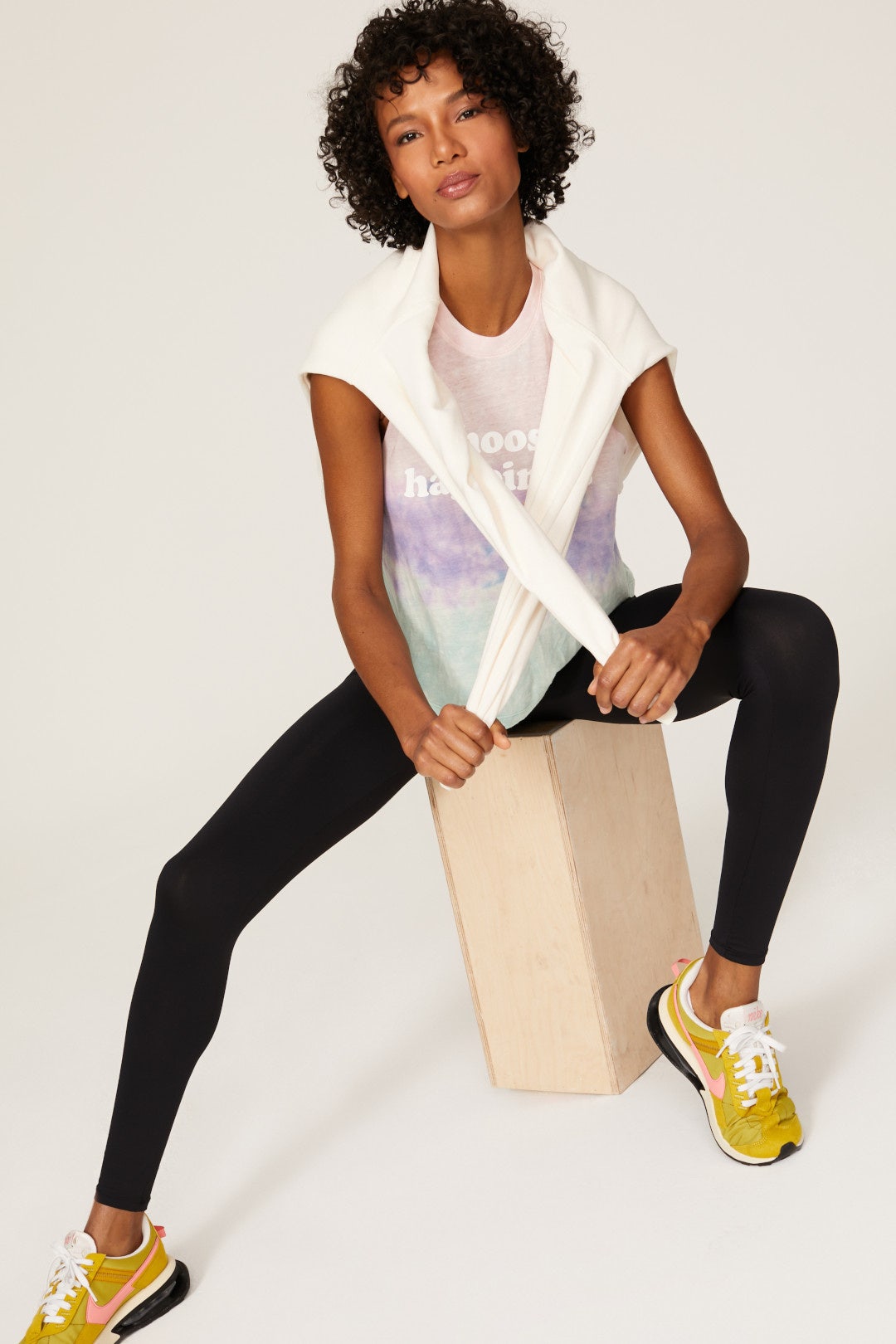 Happiness Crop Tank Top by Spiritual Gangster 3