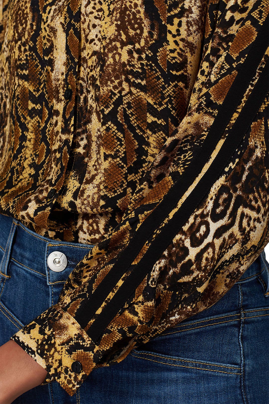 Snake Print Susie Top by ba&sh 3