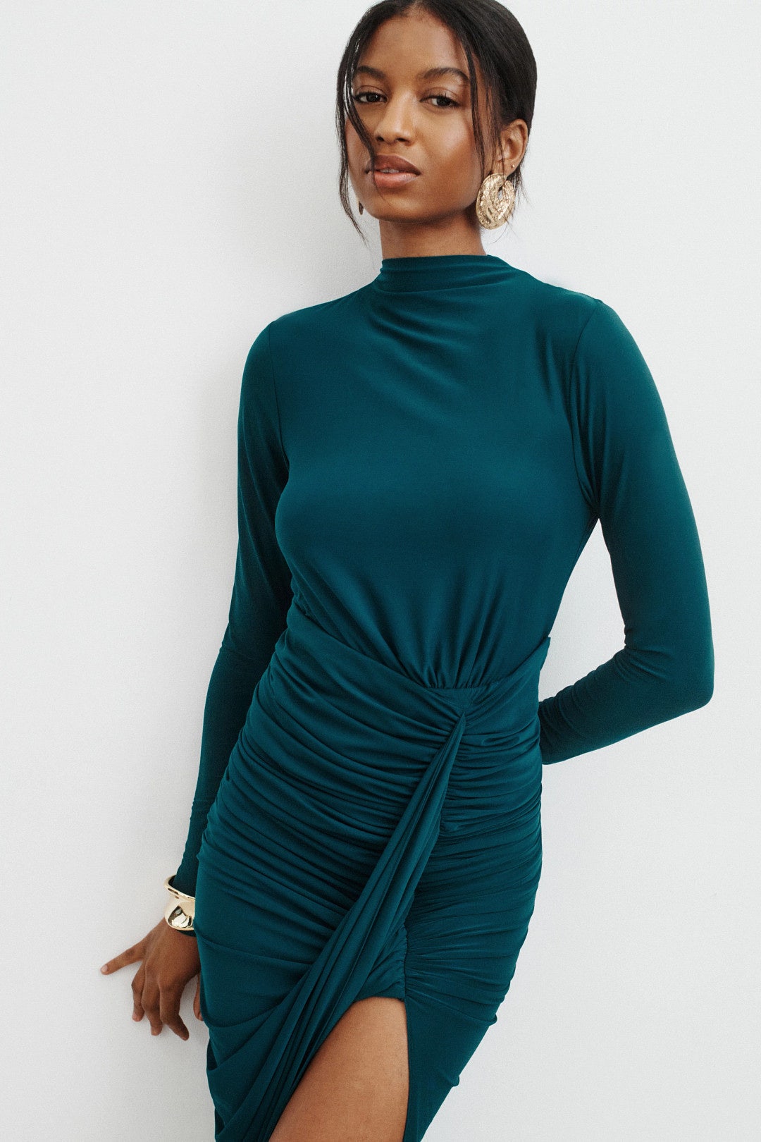 Sera Wrap Dress by Ronny Kobo 3