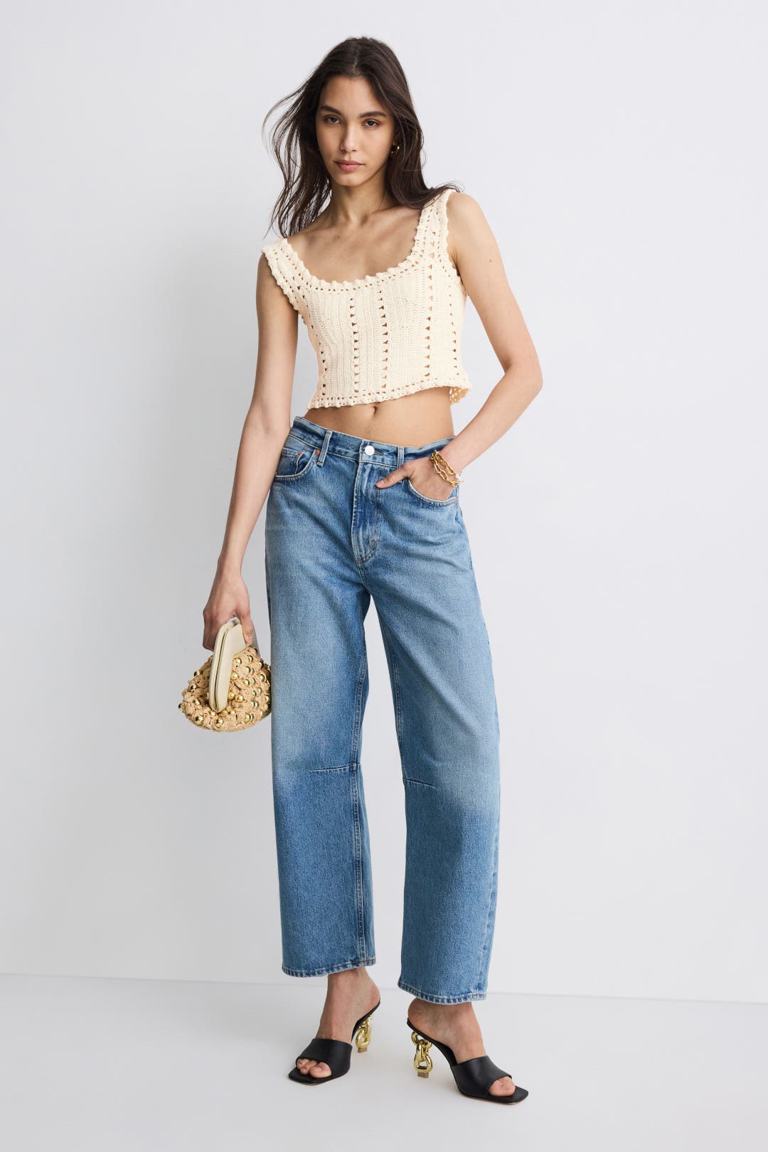 Crochet Crop Top by Adam Lippes x RTR | Rent the Runway