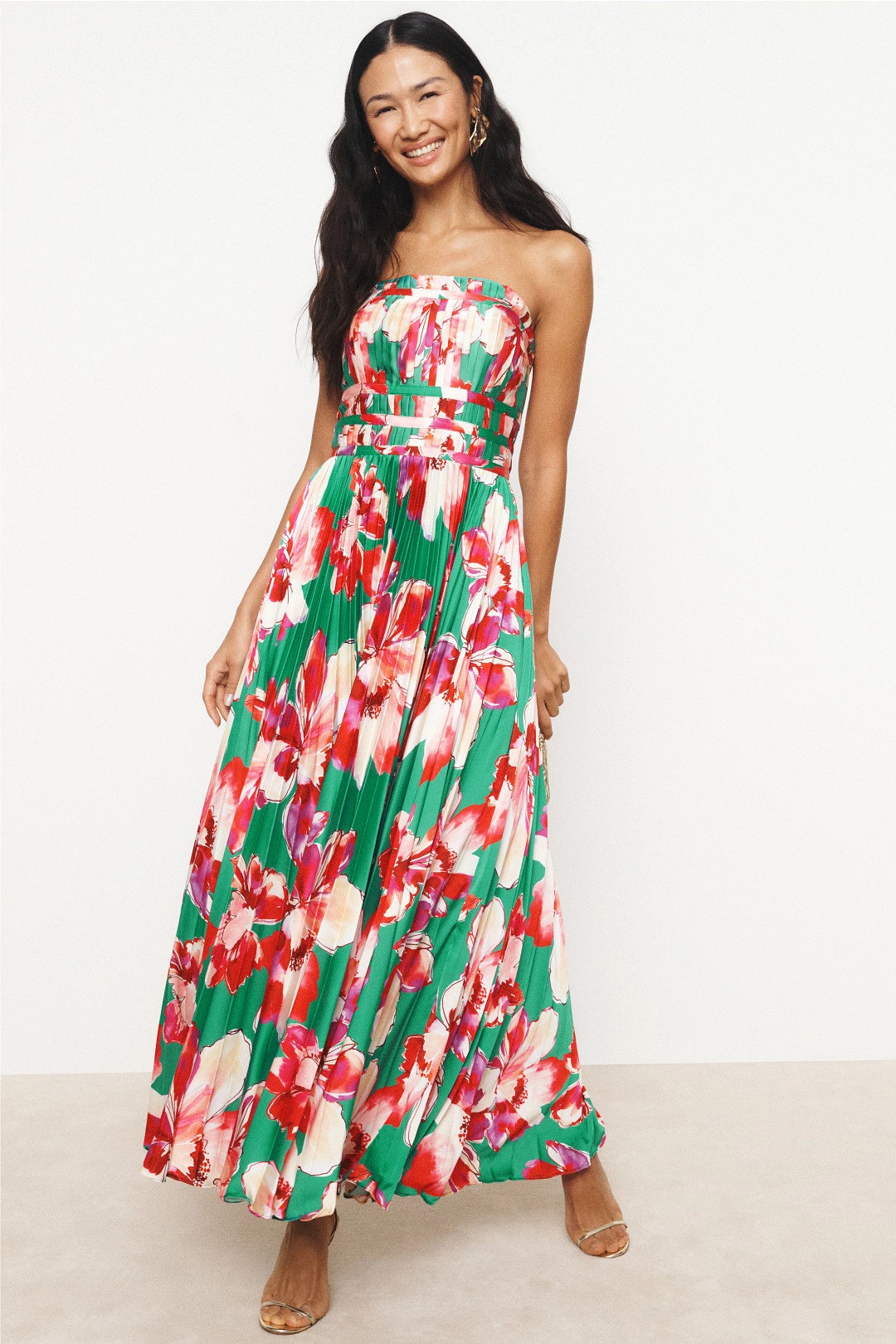Sabina Floral Maxi Dress by Hutch 3
