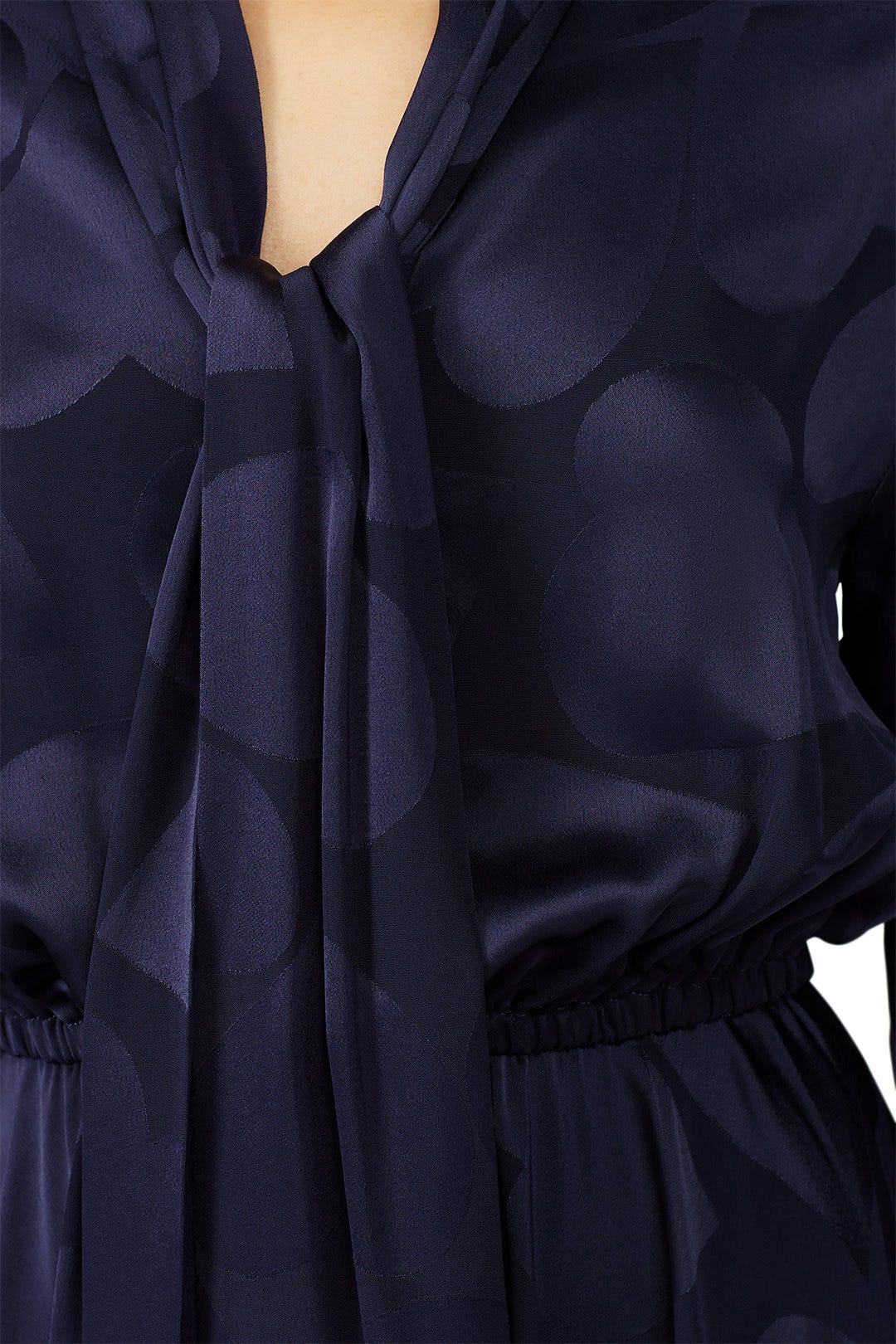 Navy Printed Renee Dress by Tara Jarmon 3
