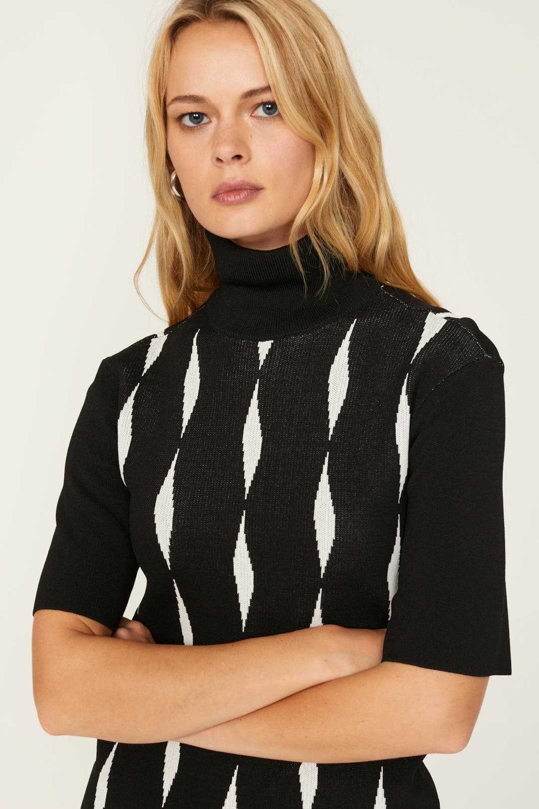 Black Sweater Dress by Saunders x RTR | Rent the Runway