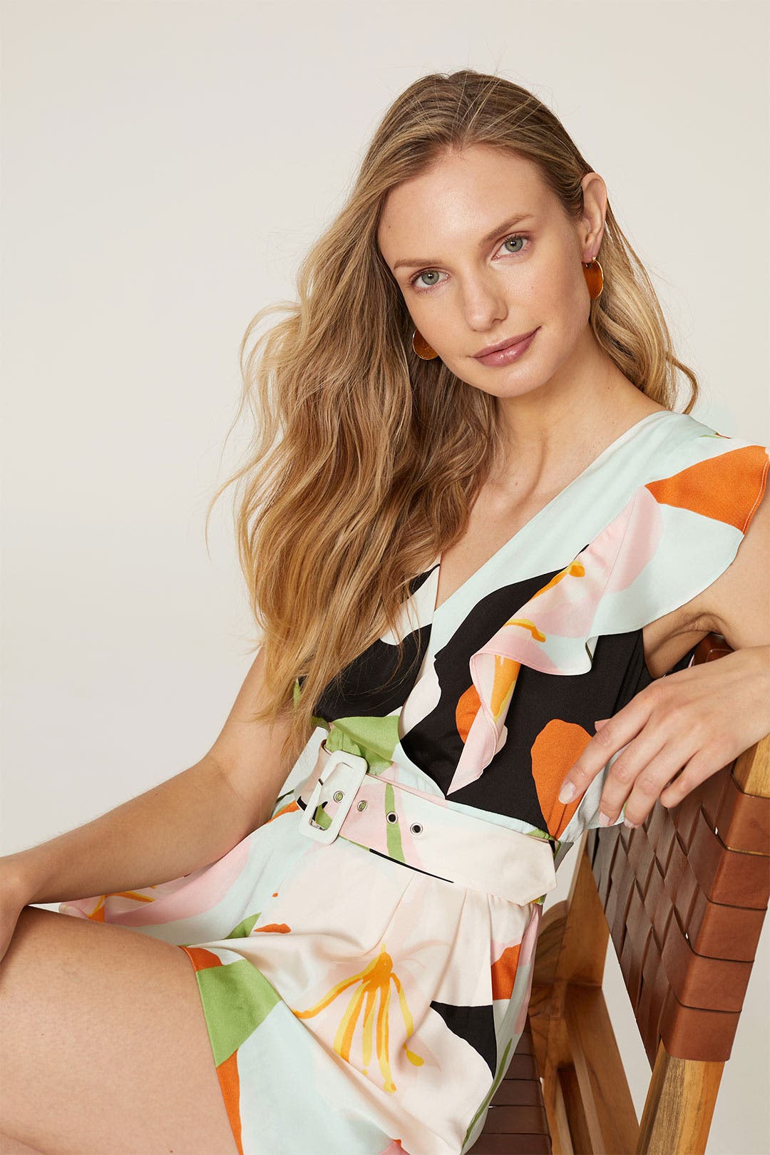 Spring Fling Floral Romper