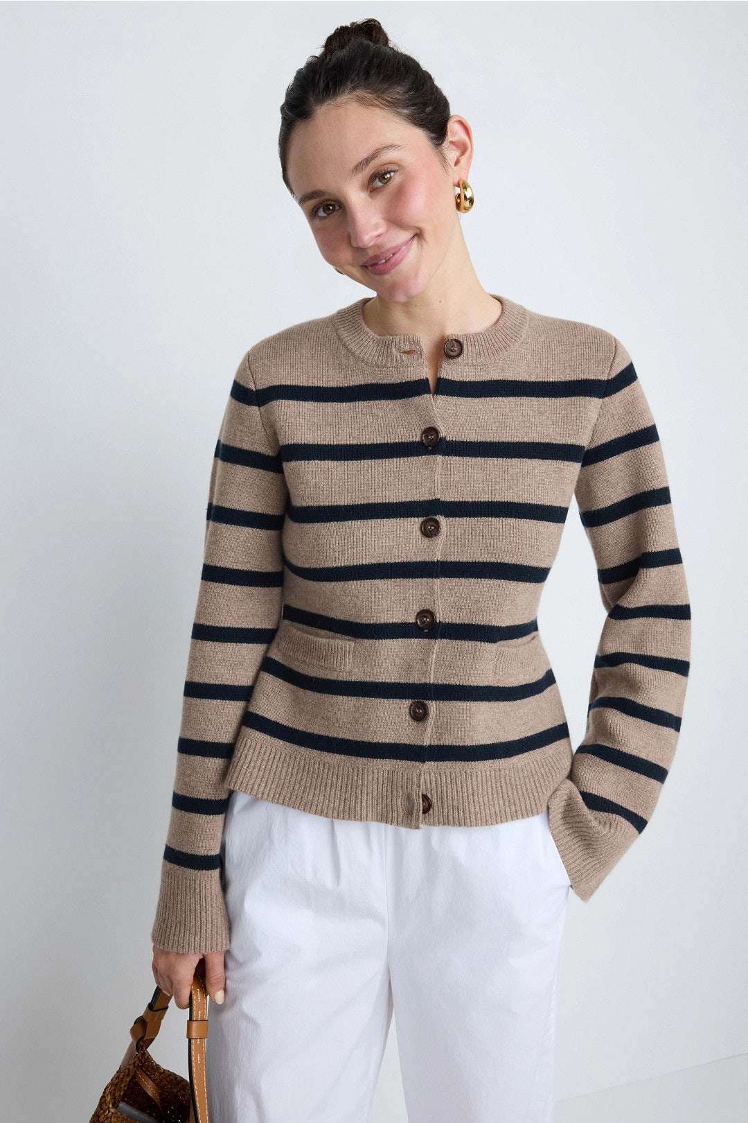 Cooper Striped Cardigan by Jenni Kayne 3