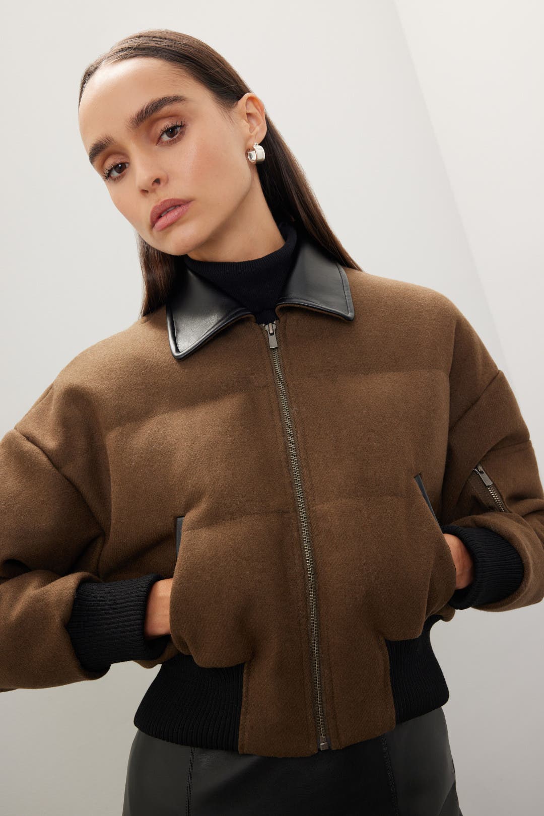 Bomber Jacket by Saunders x RTR | Rent the Runway