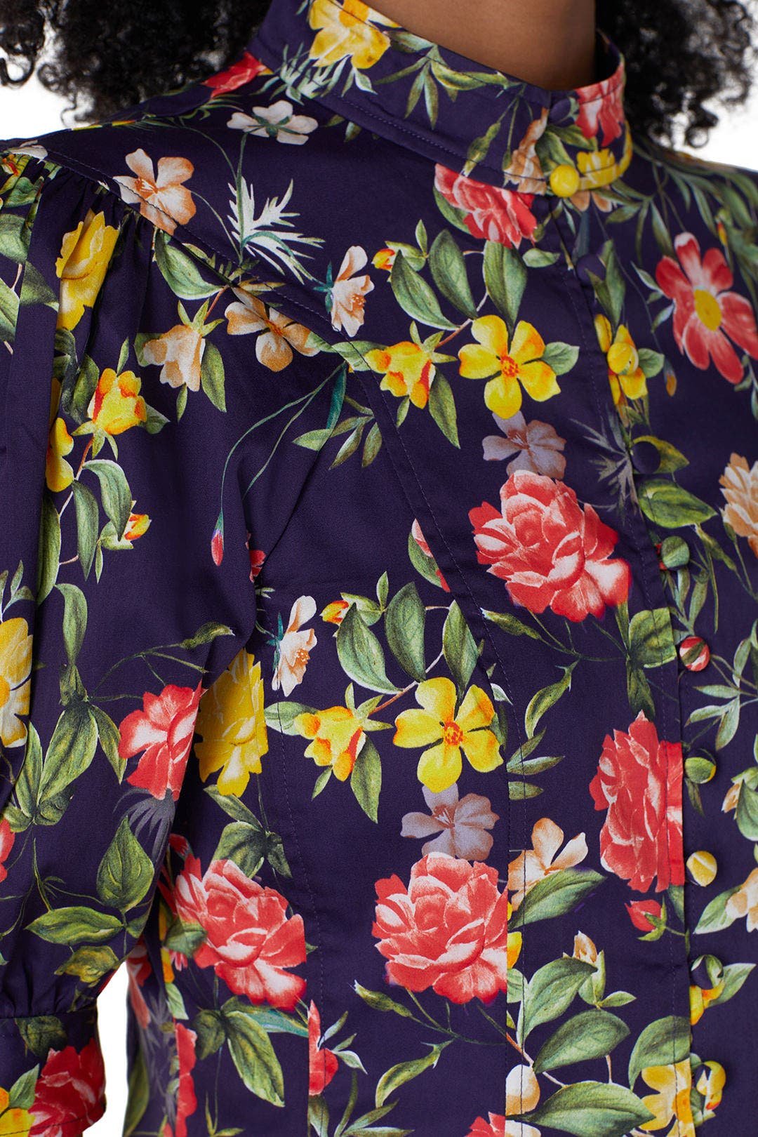Floral Printed Puff Sleeve Top by Marissa Webb x RTR 3
