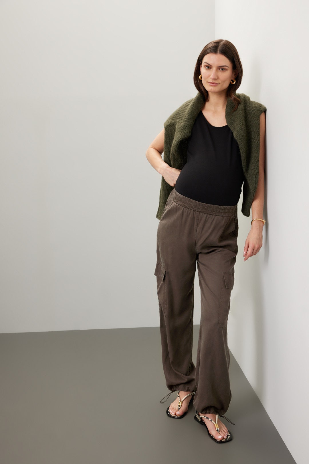 Logan Cargo Maternity Pants by ripe 3