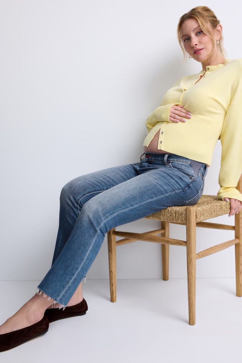 Crop Maternity Jean by HATCH - Photo 3