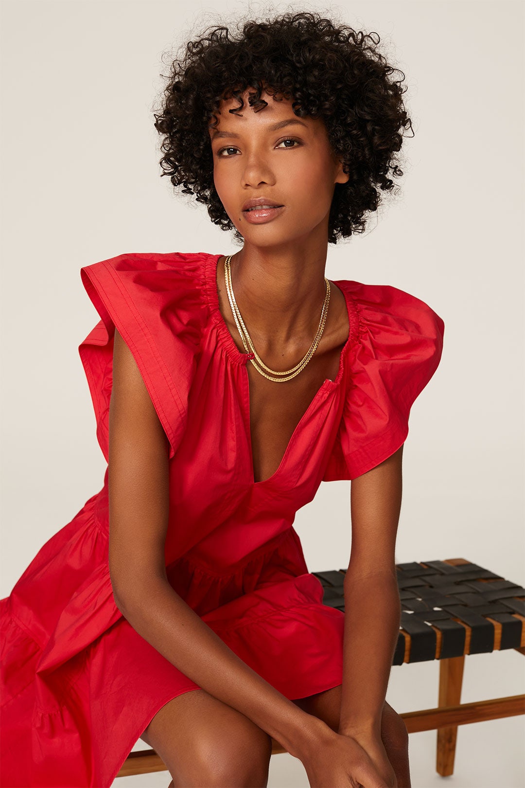 Red Harper Dress by A.L.C. 3