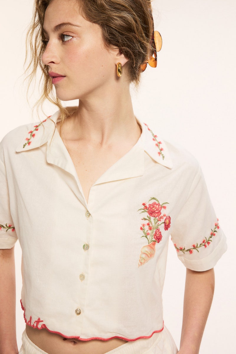 Itsy Coverup Shirt by Agua Bendita - Photo 3