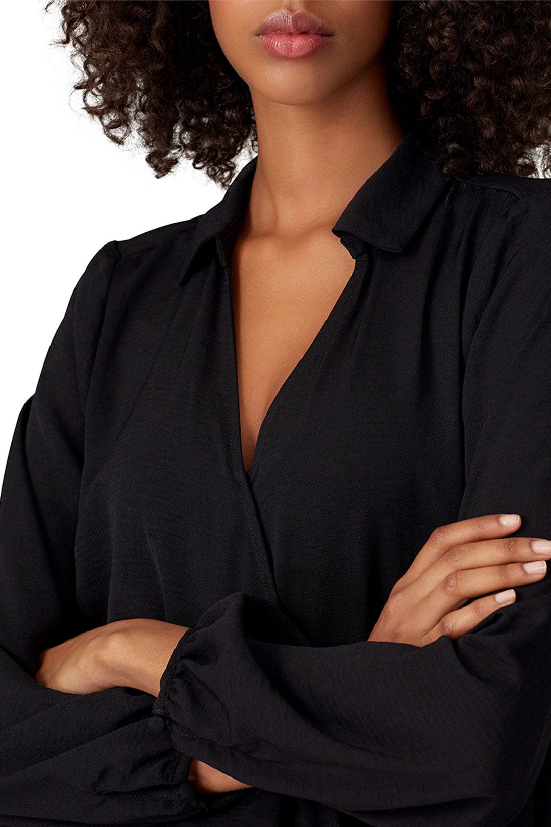 Hunter Wrap Blouse by B Collection by Bobeau 3