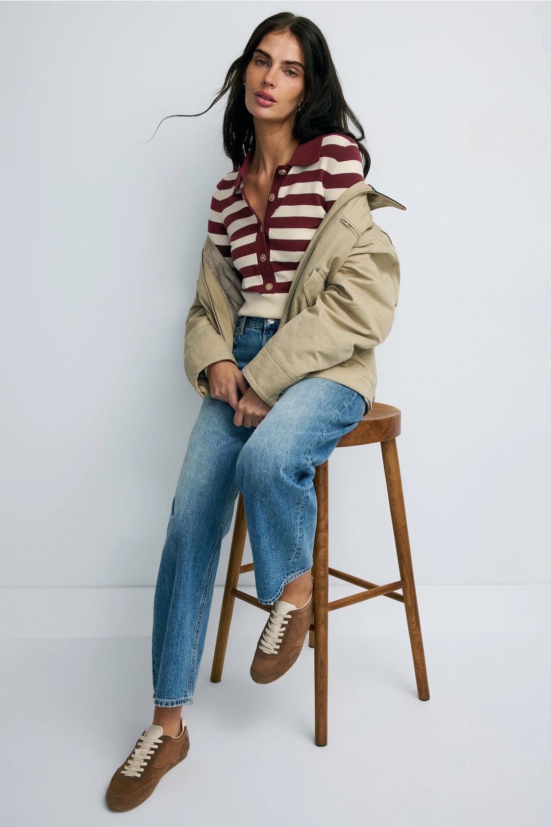 Belle Stiped Sweater by Favorite Daughter 3